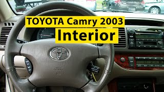 Toyota Camry 2003 Interior [upl. by Eislel871]