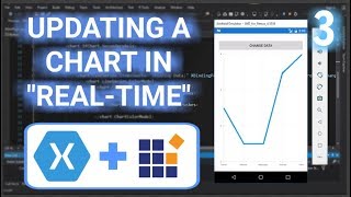 Updating dynamically a chart in Xamarin Forms using SfChartSyncfusion 3 [upl. by Aissat662]