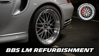 Refurbishing the BBS LM wheels on my Porsche 911996 turbo [upl. by Senga]