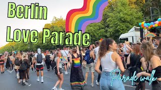 Berlin Love Parade  Pride  2022 [upl. by Cirtemed]