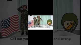 Army AnthemTwin Girls Perform US Army Song DisclaimerI do not own rights to the sound army usa [upl. by Stanzel]