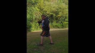 PART TWENTY ONE SLOW MOTION SWORD TATICS BY SENSEI LARRY [upl. by Shermy817]