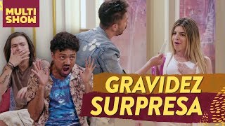 A GRAVIDEZ SURPRESA de Jennyfer  Os Roni  Estreia  Humor Multishow [upl. by Akemrej883]