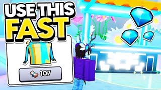 Use these FAST to make 140 MILLION GEMS Pet Simulator 99 [upl. by Dilahk]