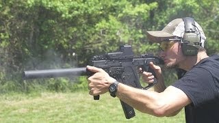 KRISS Vector CRB Carbine Review 45 ACP [upl. by Ramin678]