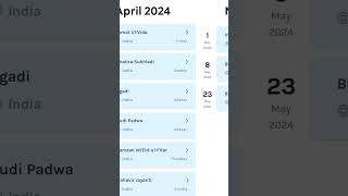 Calendar 2024  All Holidays Lists for 2024  Scheduled Planner App  Agenda Planner  Daily Planner [upl. by Assila]