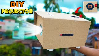 How To Make Projector  DIY Projector  Smartphone Projector [upl. by Lleihsad957]