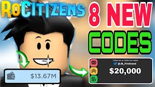 Rocitizens codes 2024  Rocitizens money glitch 2024  Rocitizens money glitch  Roblox rocitizens [upl. by Arbed744]