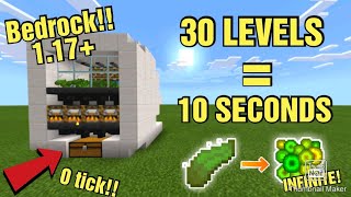 NEW EASY 117 XP FARM TUTORIAL 0 Tick MINECRAFT BEDROCK 117 PS4MCPEWINDOWS10XBOXSWITCH [upl. by Enalb]