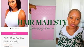 Hair Review  wigreview  Hair Majesty by Dj Zinhle  South African Youtuber [upl. by Aitrop51]