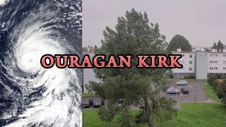 TEMPÊTE KIRK 75 kmh sur Bordeaux en Gironde [upl. by Nnasus]