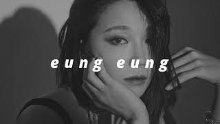 apink   eung eung  𝙨𝙡𝙤𝙬𝙚𝙙 𝙖𝙣𝙙 𝙧𝙚𝙫𝙚𝙧𝙗 [upl. by Enneirda]