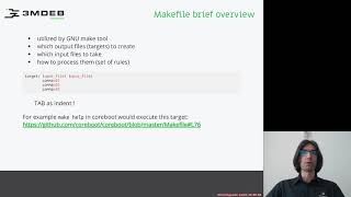 Arch4031 03 coreboot Building 01 Makefile Overview [upl. by Johnna403]