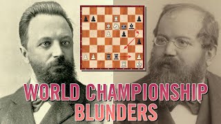 World Championship Blunders  Chigorin vs Steinitz 1892 [upl. by Crim]