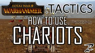 HOW TO USE CHARIOTS  Total War Tactics Warhammer [upl. by Hughmanick14]