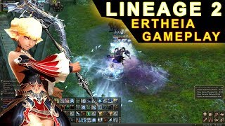 Lineage II  Ertheia Wizard Gameplay Sayhas Seer Level 100 Garden of Genesis Magmeld [upl. by Anahtor539]