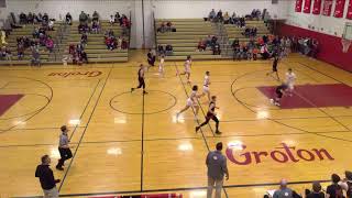 Groton High School vs Marathon High School Mens Varsity Basketball [upl. by Fidelas320]