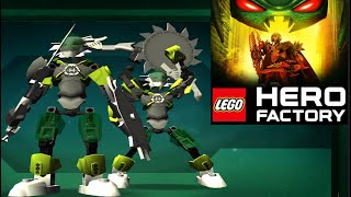 LEGO Hero Factory Brain Attack Breeze Vs Breeze [upl. by Bish822]