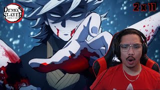 NO MATTER HOW MANY LIVES  Demon Slayer Season 2 Episode 11 Reaction [upl. by Nesahc]