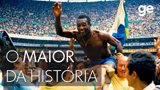 PELÉ MELHORES MOMENTOS DO REI NA HISTÓRIA DO FUTEBOL MUNDIAL  Originais  geglobo [upl. by Iohk]