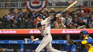 Every Alex Bregman Home run vs Minnesota Twins 14 [upl. by Baron]