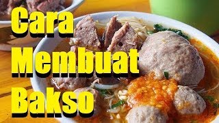 Cara Membuat Bakso dan Bebola Daging [upl. by Shirah]