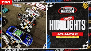 AmBetter Health 400 Race Highlights  NASCAR Cup Series [upl. by Nirred]