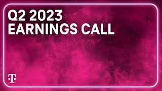 TMobile Q2 2023 Earnings Call Livestream  TMobile [upl. by Elrem]