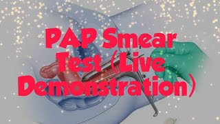 Live Demonstration of PAP Smear TestPart2 DMLT BScMLTNursing Online Class [upl. by Eentirb]