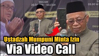 DEMI JAMAAH KH USTMAN RIDHO MENELPON USTADZAH MUMPUNI SAAT PENGAJIAN  LIVE TIMBANG WILOYO LEKSONO [upl. by Unam669]