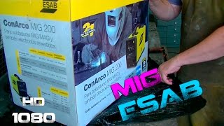 Unboxing MIG ESAB [upl. by Placidia]