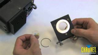 Create Your Own Gobo for CHAUVET Gobo Zoom LED [upl. by Enelyar]