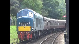 Class 444545 Peaks at the North Norfolk Railways Diesel Gala 2017 [upl. by Aile430]