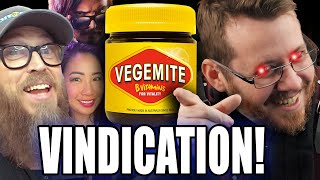 VEGEMITE supremacy proven Australian swordman converts USA to Vegemite  Featuring FNT crew [upl. by Minny]