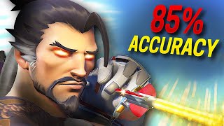 My secret to high Hanzo accuracy in Overwatch 2 [upl. by Meraree215]