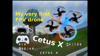 My very first FPV experience Bat 110  Cetus X FPV Kit Betaflight FC  Ep1 [upl. by Ysle]