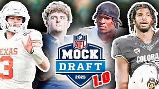 2025 NFL FirstRound Mock Draft For All 32 Picks 10 Post Draft Early Predictions [upl. by Odraner]