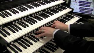 Swing Low Sweet Chariot arr Richard Elliott  Hauptwerk Virtual Pipe Organ [upl. by Jemmy]