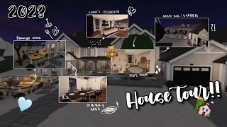 2023 FAMILY HOUSE TOUR 6K SPECIALBloxburg Deutsch [upl. by Ellesirg]