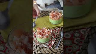 VERRINES AVOCAT CREVETTES PAMPLEMOUSSE  parfaites pour lapéritif [upl. by Richel656]