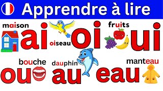 Learn French  Apprendre à lire  Les syllabes en français  Cp  تعلم اللغة الفرنسية  Read French [upl. by Ranitta]