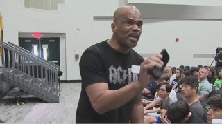 RunDMCs Darryl McDaniels talks NJ HS students [upl. by Codee686]