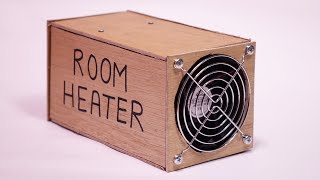 How to Make a Portable Room Heater At Home under 1 [upl. by Aicilif]