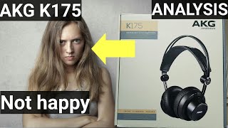 Cheap But no bargain  AKG K175 studio headphones [upl. by Coridon]