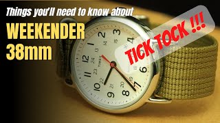 Timex Weekender 38mm Review  Analog Quartz  A Great Watch for a Good Price T2N651 [upl. by Yroj]