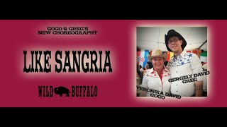 Linedance LIKE SANGRIA Teach amp Dance magyar [upl. by Lorinda]