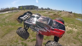 ARRMA Kraton 6S V4 quotFirst Bash and Upgradequot adapt and overcome [upl. by Adnilev531]