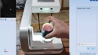 Digital Denture Duplication with Shining 3d DS EX Scanner [upl. by Neall]