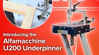 Introducing the Alfamacchine U200 Underpinner [upl. by Lebazi85]