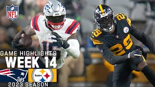 New England Patriots vs Pittsburgh Steelers  2023 Week 14 Game Highlights [upl. by Violette]